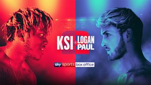 KSI vs. Logan Paul II's poster