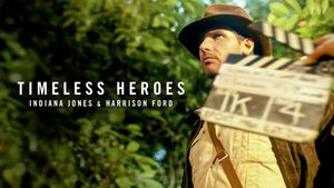 Timeless Heroes: Indiana Jones and Harrison Ford's poster