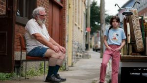 La Petite et le Vieux's poster