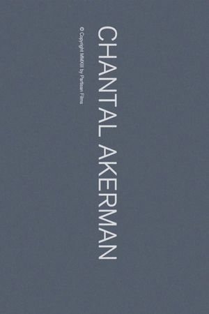 Chantal Akerman's poster image