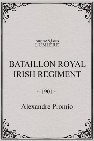Bataillon Royal Irish Regiment's poster