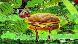 Burger Burp's & the Happy Farmer's poster