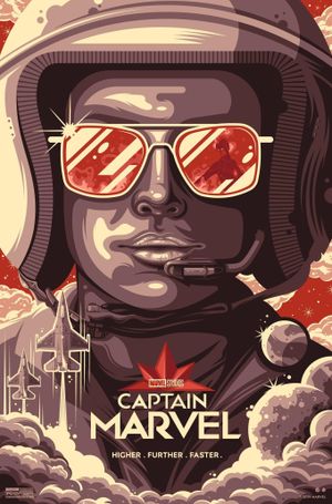 Captain Marvel's poster