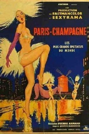 Paris champagne's poster