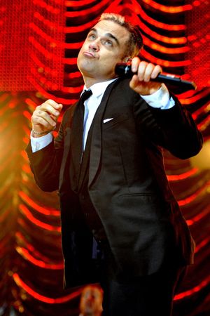 Robbie Williams Rocks Big Ben Live's poster