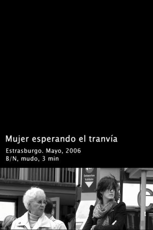 Mujer esperando al tranvía's poster