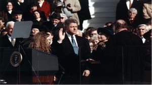 The Inauguration of Bill Clinton's poster