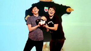 Dan and Phil's: The Amazing Tour Is Not on Fire's poster