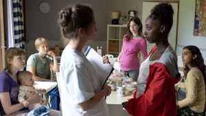 The Young Mother's Home's poster