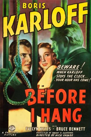 Before I Hang's poster