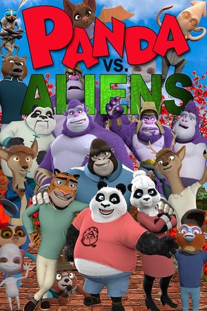 Panda vs. Aliens's poster