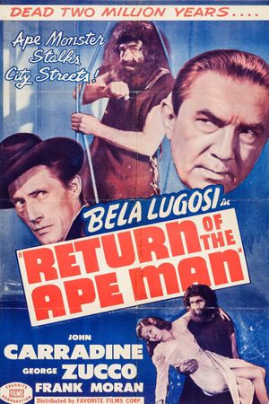 Return of the Ape Man's poster