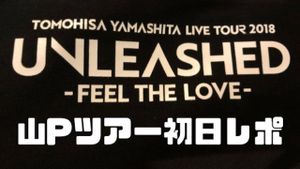 TOMOHISA YAMASHITA LIVE TOUR 2018 UNLEASHED -FEEL THE LOVE-'s poster