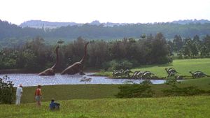 Jurassic Park's poster