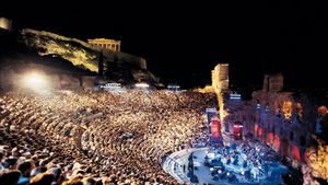 Yanni: Live at the Acropolis's poster