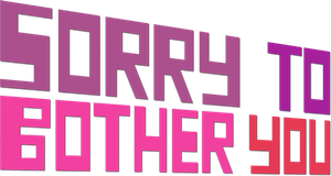 Sorry to Bother You's poster
