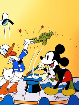 Magician Mickey's poster