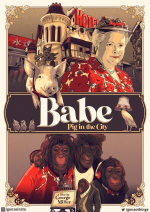 Babe: Pig in the City's poster