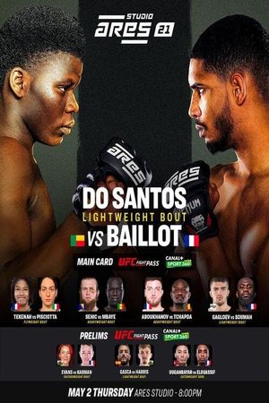 ARES 21: Do Santos vs. Baillot's poster