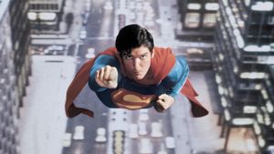 Christopher Reeve, Superman Forever's poster