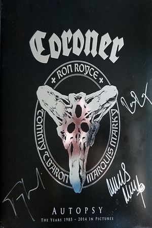 Coroner ‎– Autopsy - The Years 1985 - 2014 In Pictures's poster