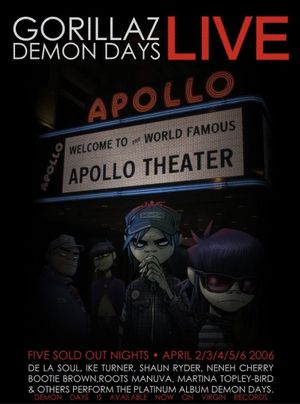 Gorillaz: Demon Days Live from the Apollo Theater, Harlem's poster