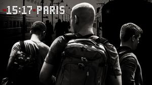 The 15:17 to Paris's poster