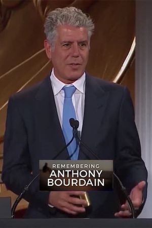 Remembering Anthony Bourdain's poster
