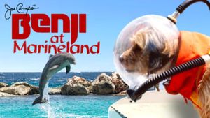 Benji at Marineland's poster