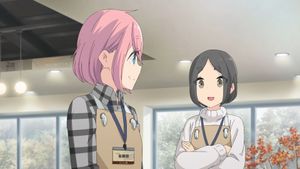 Laid-Back Camp Movie's poster