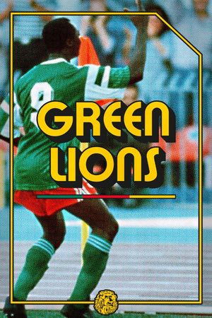 Green Lions: Cameroon 90's poster