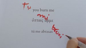 You Burn Me's poster