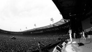 Queen at Live Aid's poster