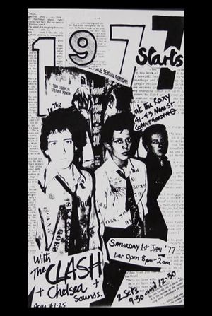 The Clash: New Year's Day '77's poster