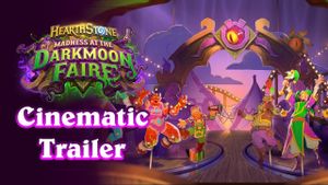 Hearthstone: Madness at the Darkmoon Faire's poster