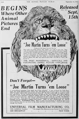 Joe Martin Turns 'Em Loose's poster