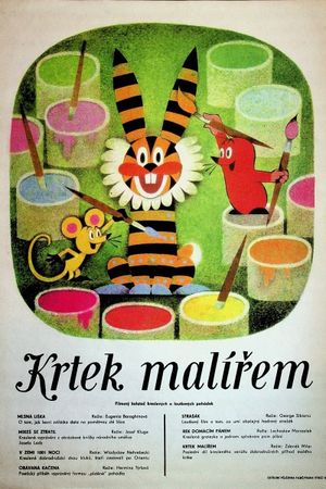 The Little Mole as a Painter's poster