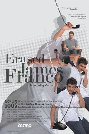 Erased: James Franco's poster