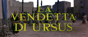 The Vengeance of Ursus's poster