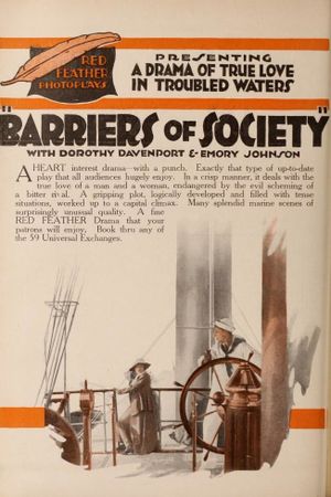 Barriers of Society's poster