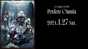 Ave Mujica 1st LIVE 「Perdere Omnia」's poster