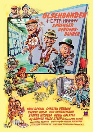 Olsenbanden og Data-Harry sprenger verdensbanken's poster