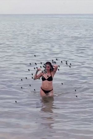 Hot Beach Babe Aims to Please's poster