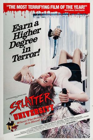 Splatter University's poster