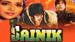 Sainik's poster