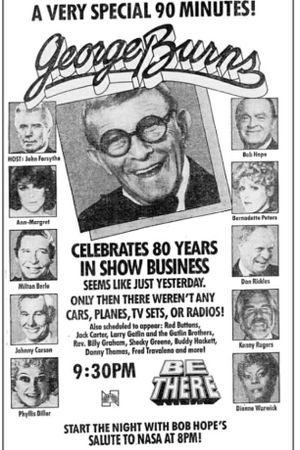 George Burns Celebrates 80 Years in Show Business's poster