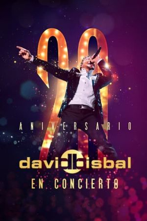 David Bisbal en concierto - 20 Aniversario's poster