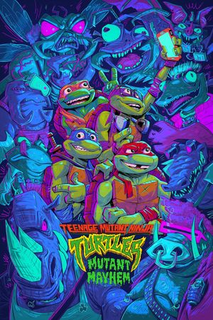 Teenage Mutant Ninja Turtles: Mutant Mayhem's poster