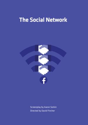 The Social Network's poster