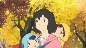 Wolf Children's poster